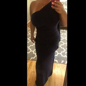 Navy Blue Formal Dress